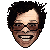 pixel portrait of burton