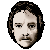 pixel portrait of carpenter