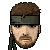 pixel portrait of snake